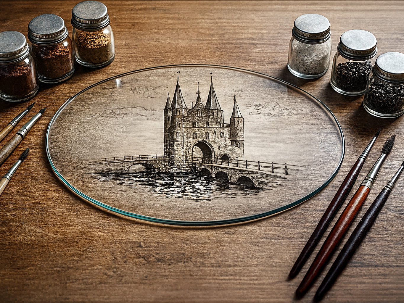 Workshop brandschilderen